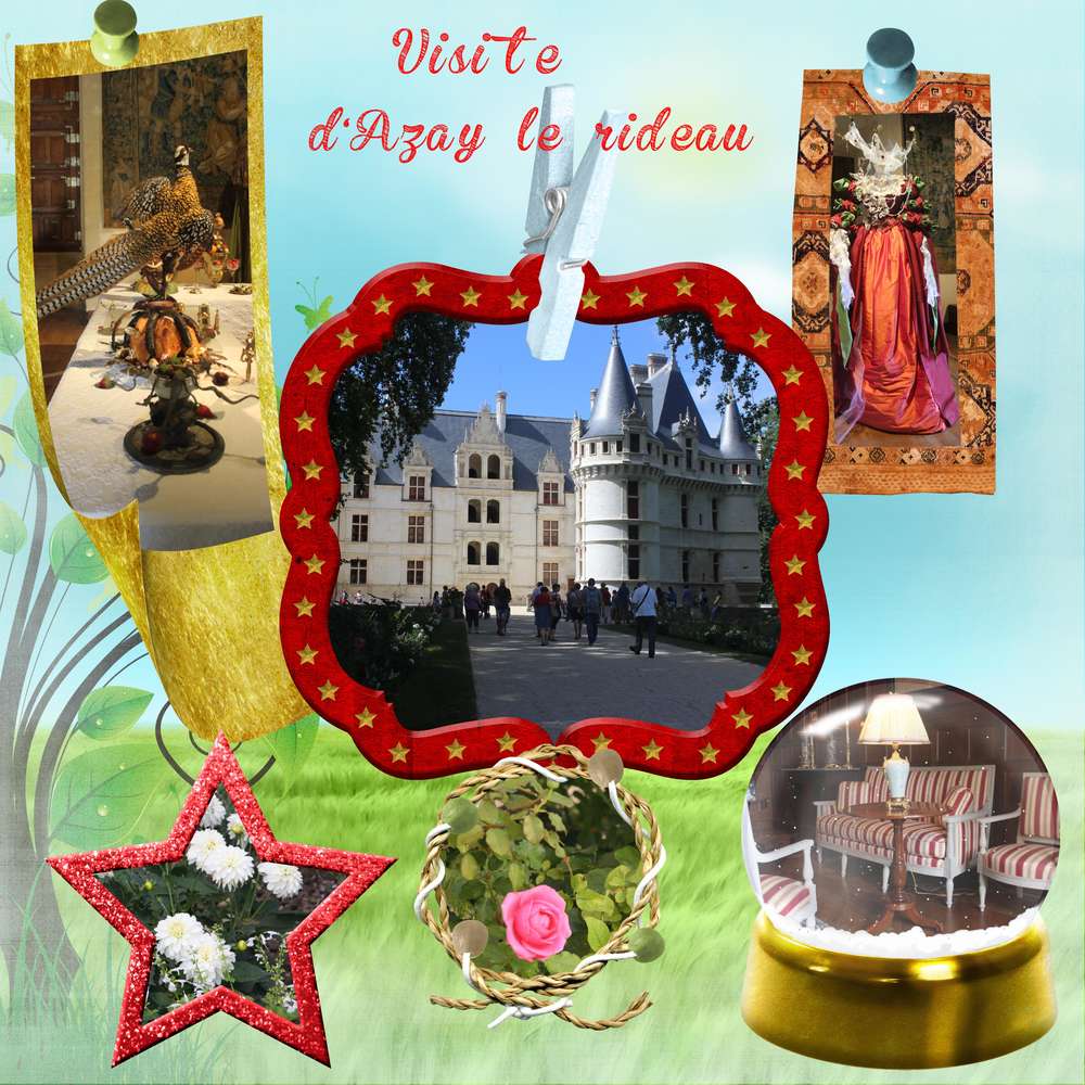 Suite de la visite au bord de la loire ( Azay le rideau)