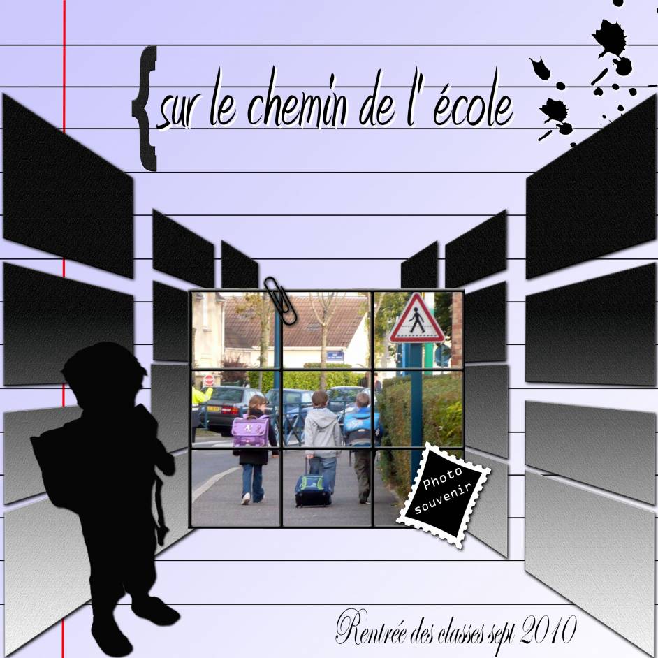 sur le chemin de l' école