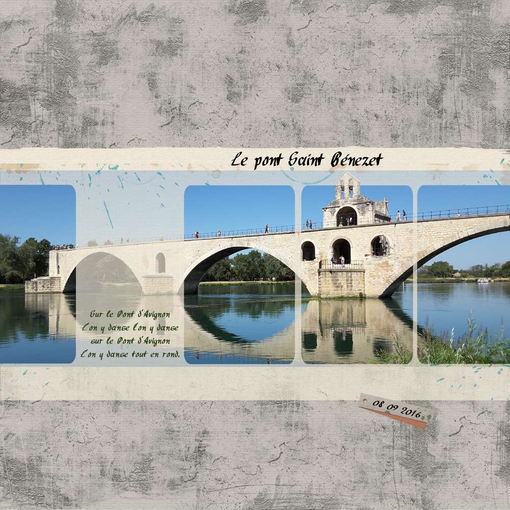 Sur le pont d'Avignon