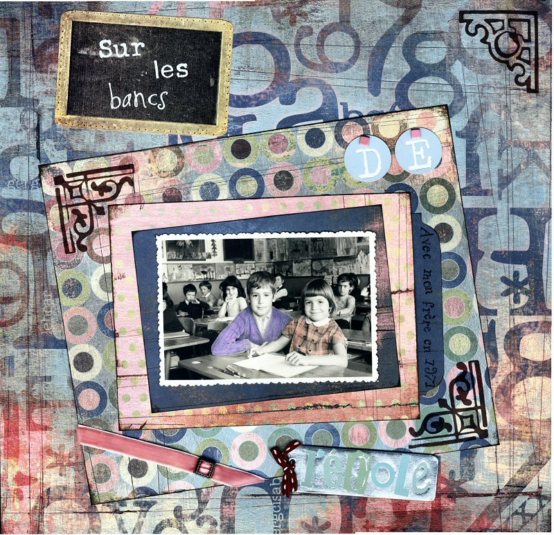 Sur les bancs de l'école en 1971