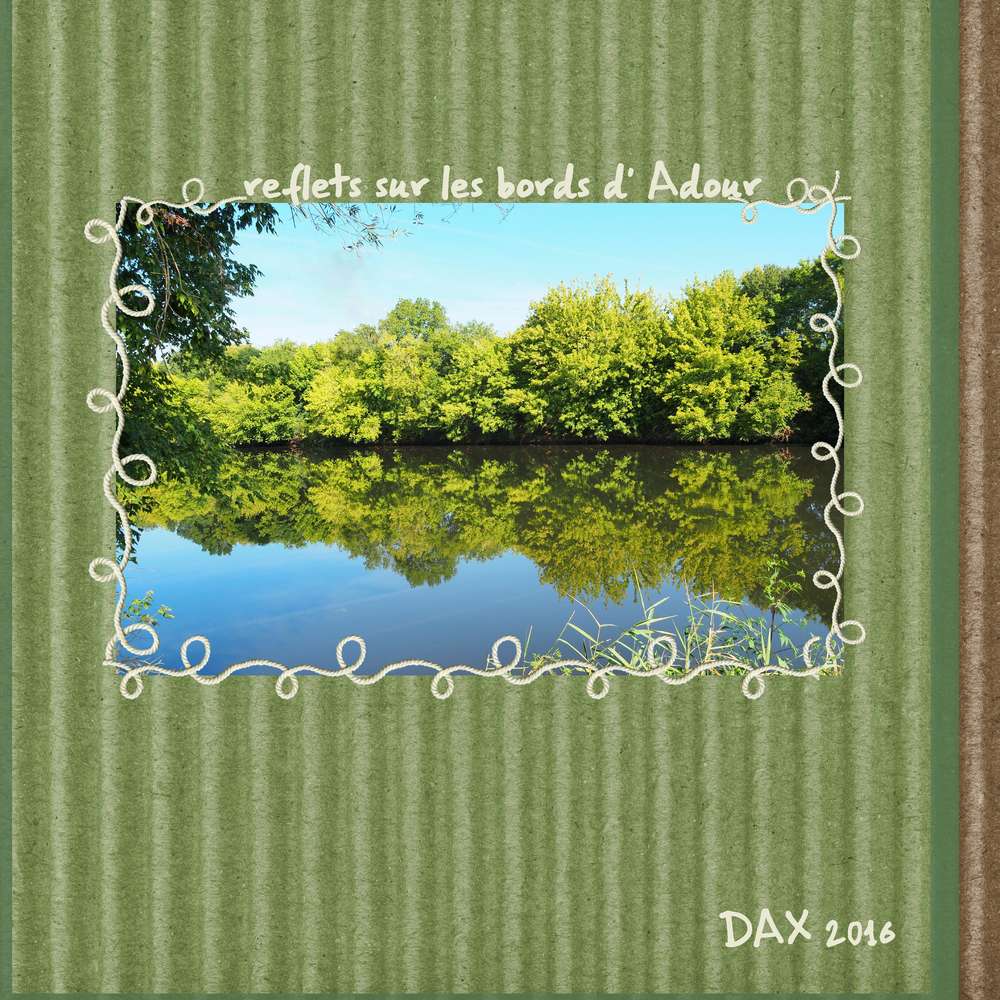 sur les bords de l'Adour