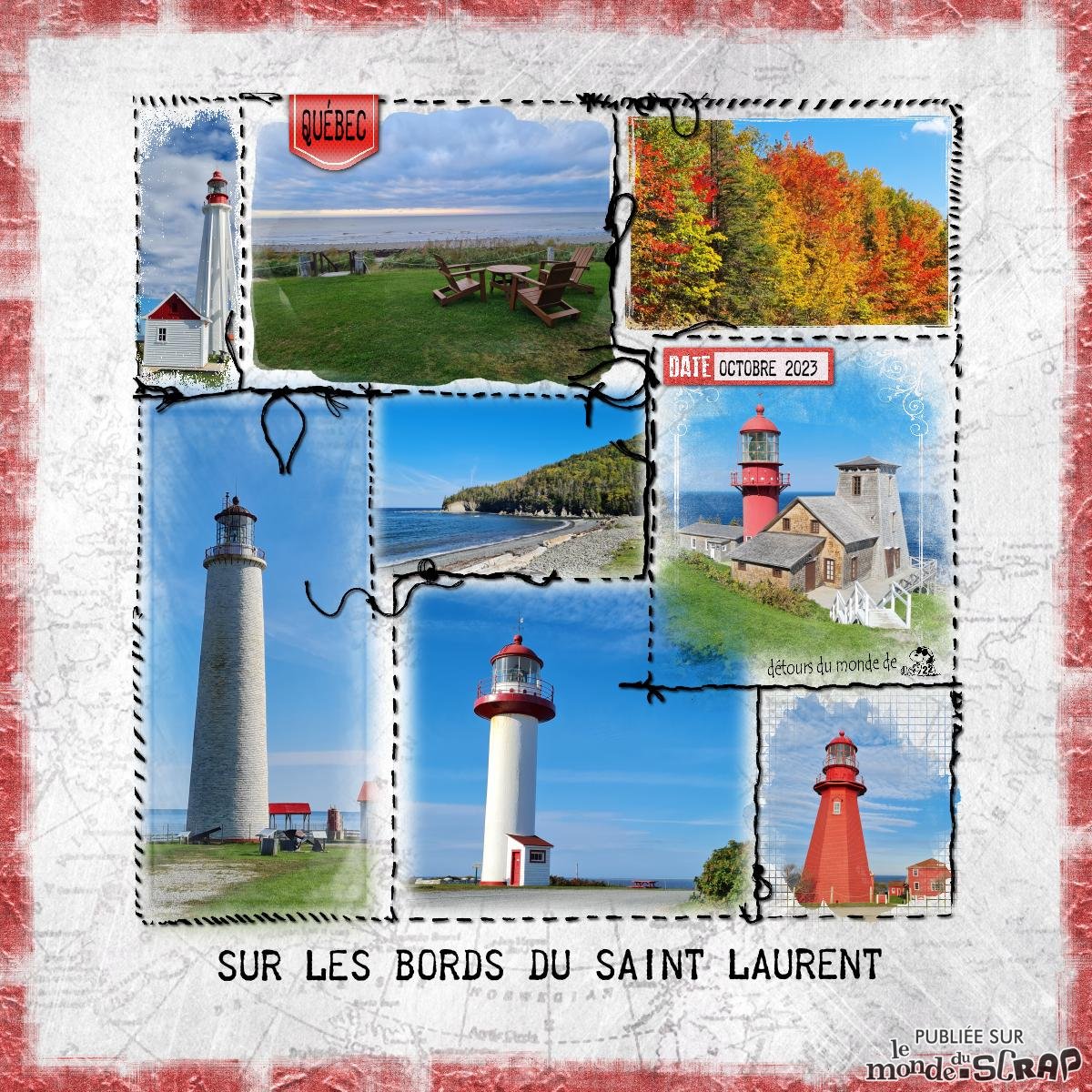 Sur les bords du Saint Laurent