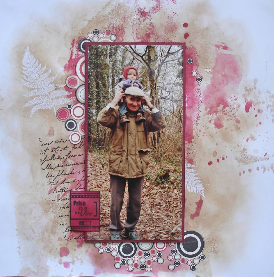 Sur les épaules de papi