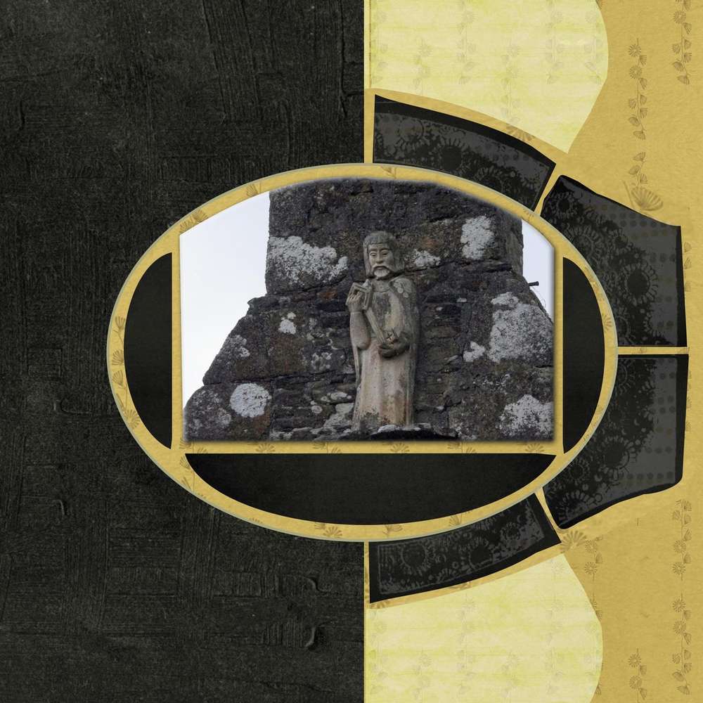 sur une des chaumières de Rospico