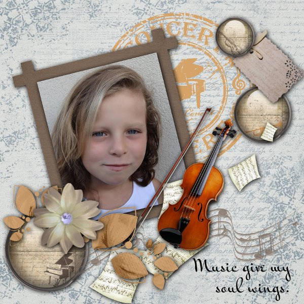 Symphonic memories de Leaugoscrap