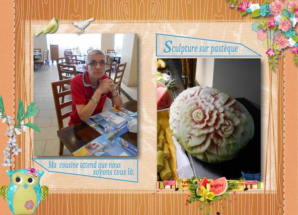 table pour le petit déjeuneur - Corfou 2015