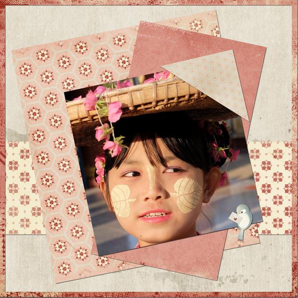 Template de Liliane, Papillon.