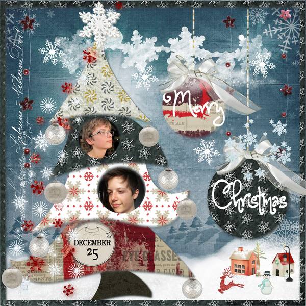 Template Noël Freebie