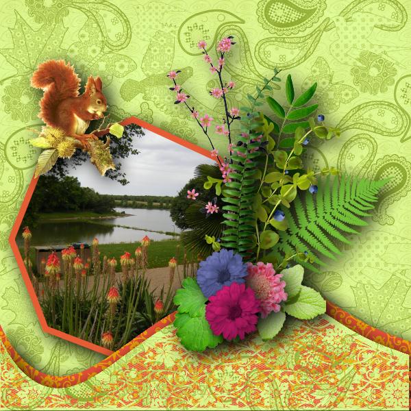 template pack 29-1 de Desclics - kit "scrap avenue à la montagne&quot