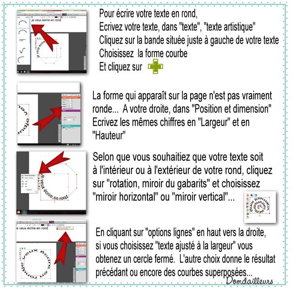 texte rond tuto 2