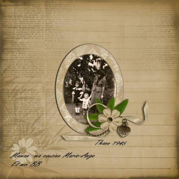 Thann 1945 Libération ....