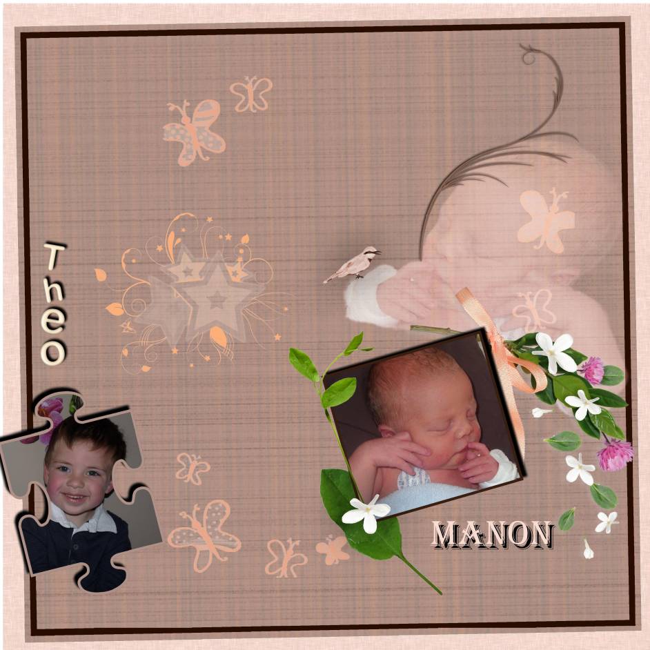 théo et sa petite soeur manon