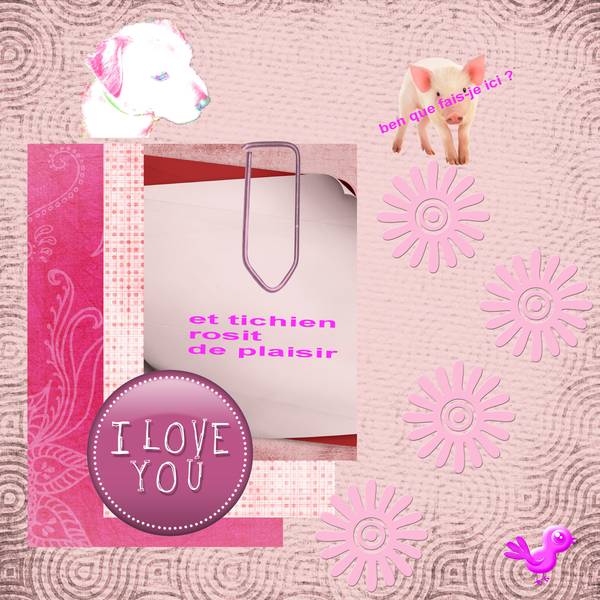 tichien rosit de plaisir...