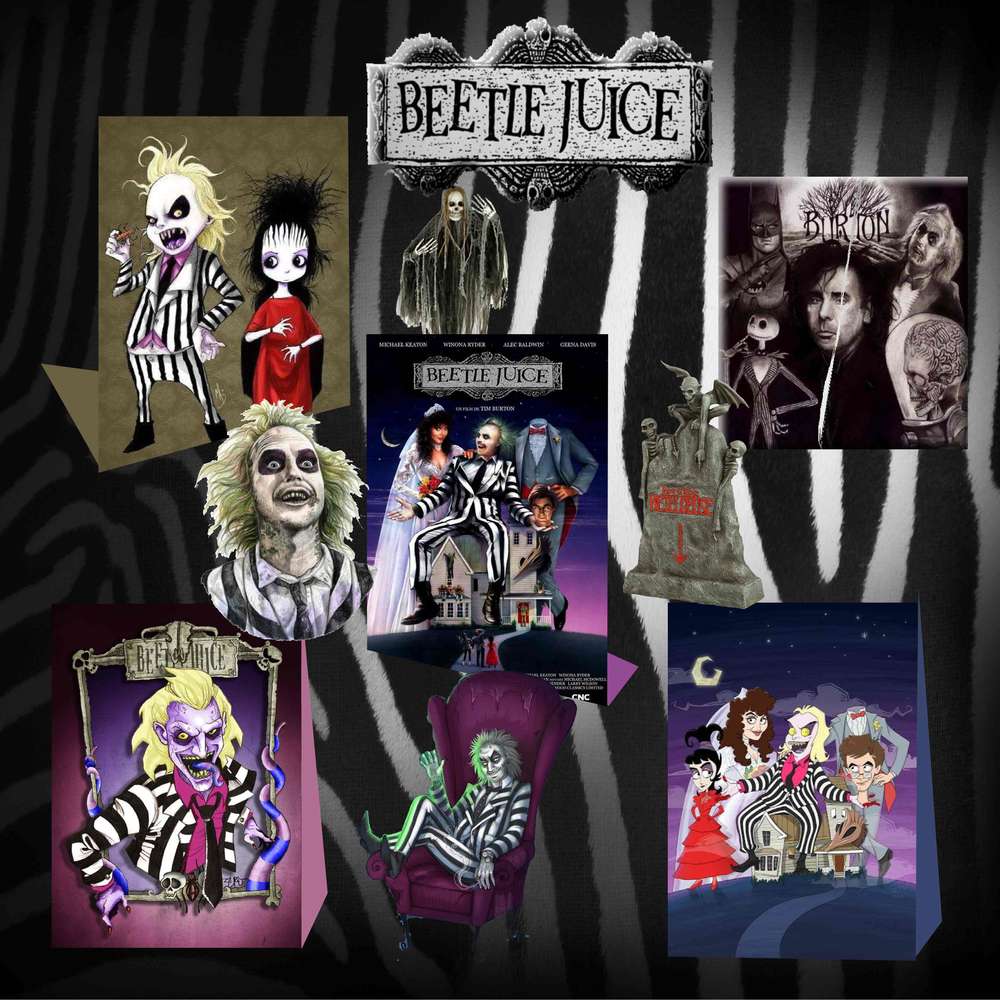 Tim burton Beetle juice