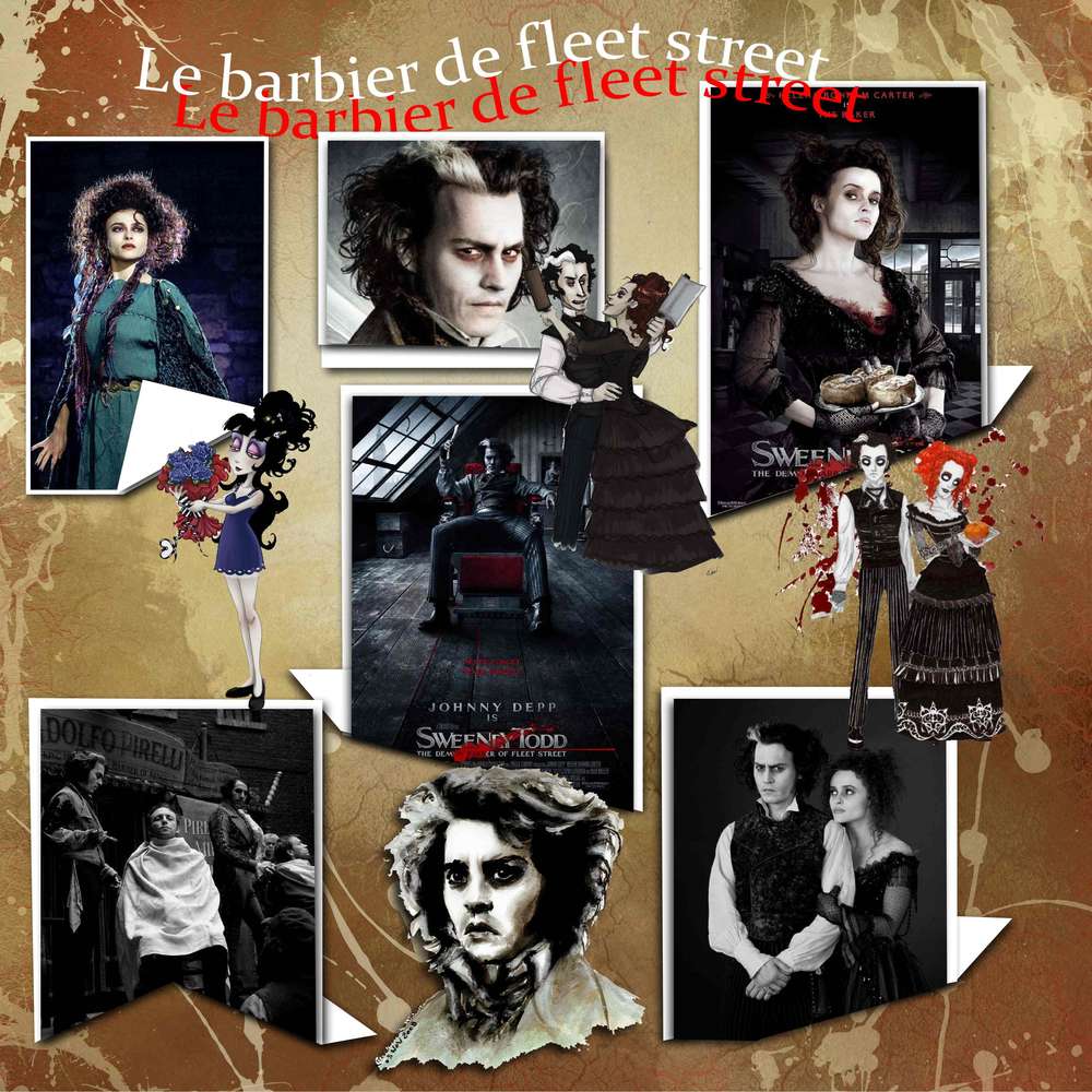 Tim Burton le barbier de fleet street