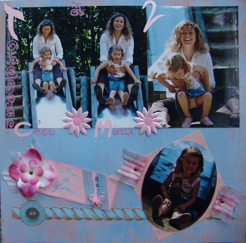 Toboggan à 2 : C'est mieux