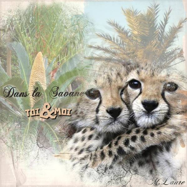 Toi et moi...... les 2 petits  frères de la Savane
