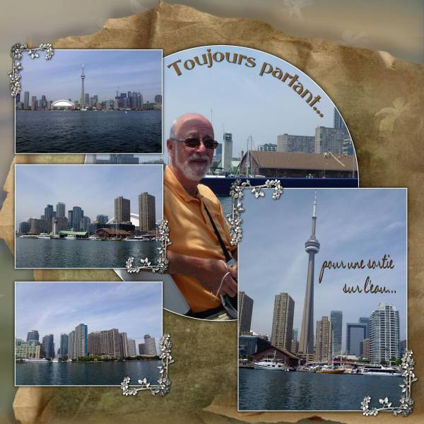 Toronto, vu à partir du Lac Ontario