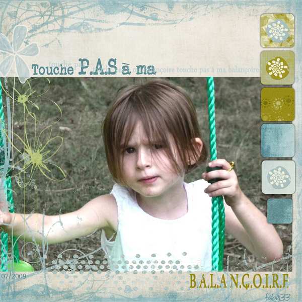 Touche pas à ma balançoire