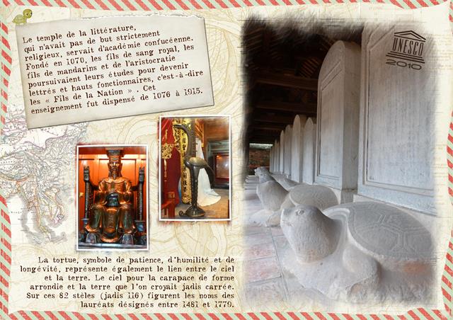 toujours dans le temple de la littérature