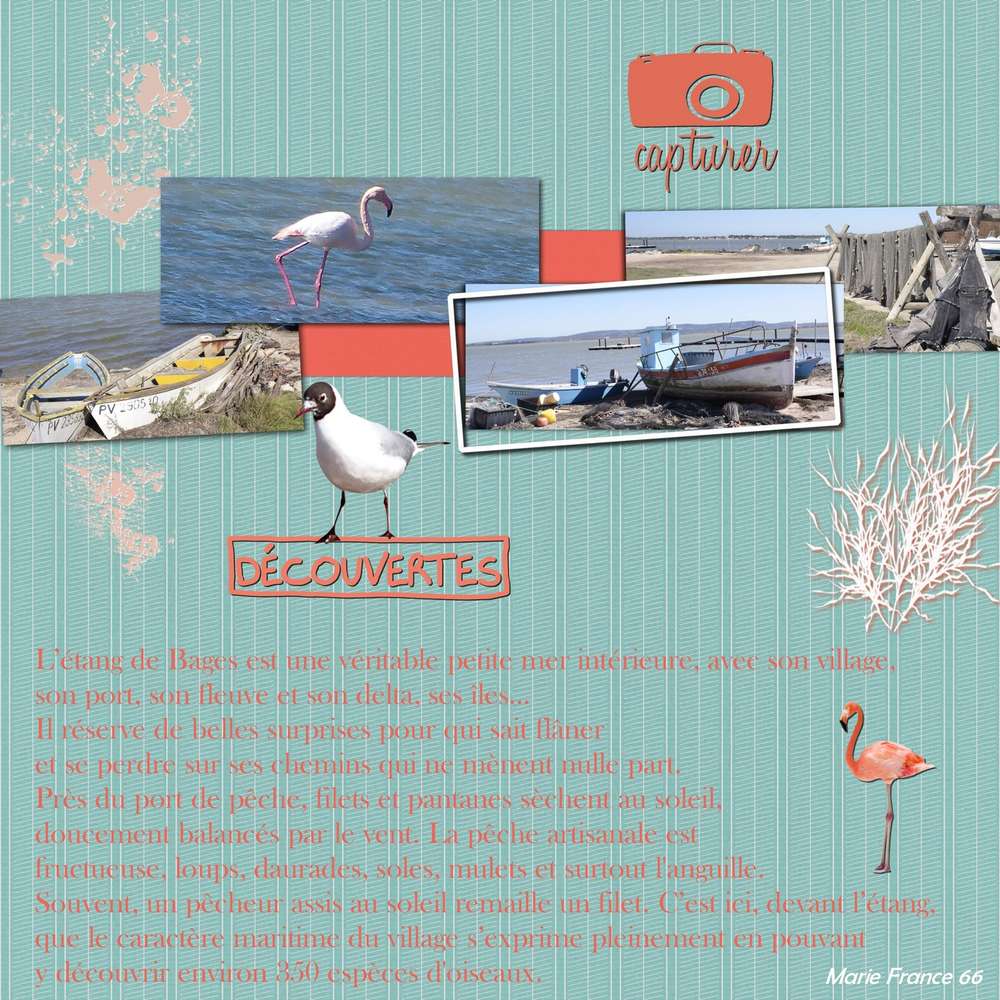 Toujours le petit village de Bages d'Aude