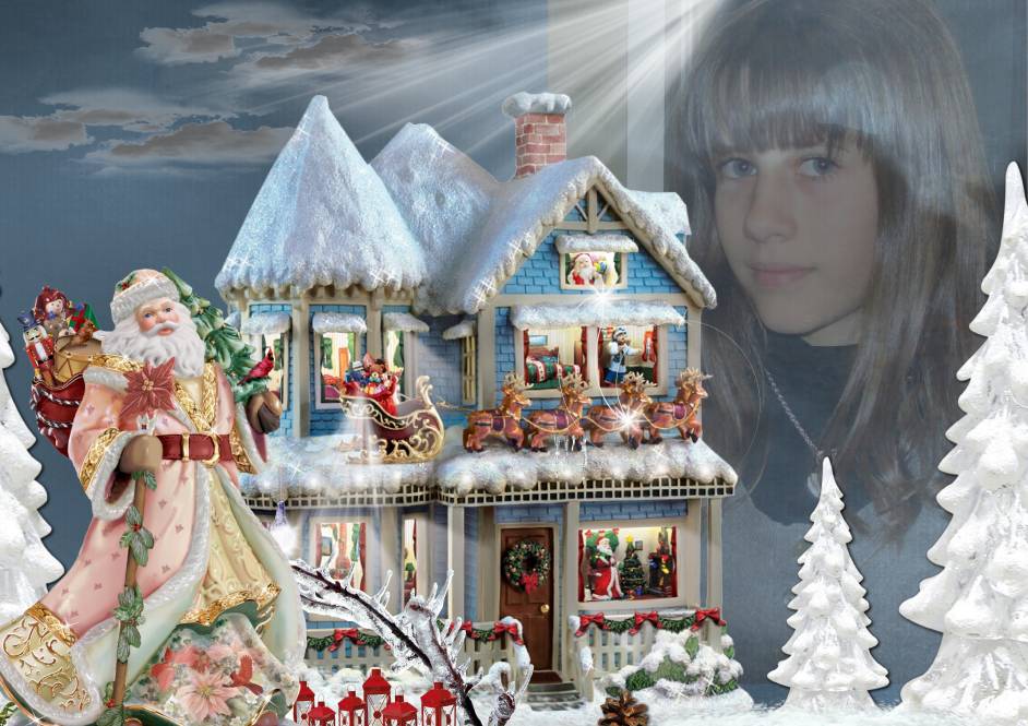 toujours rêveuse ... ma petite fille.