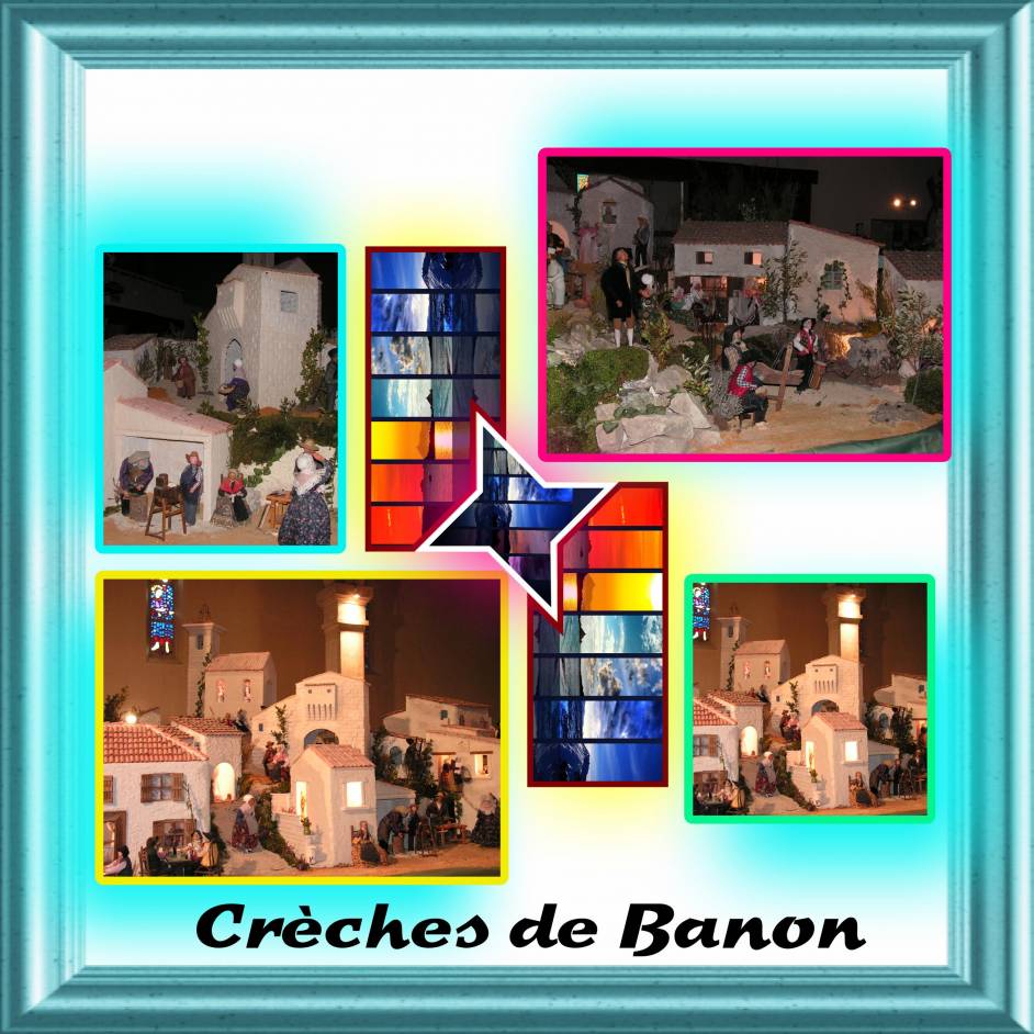 Tour des crèches de noël en provence