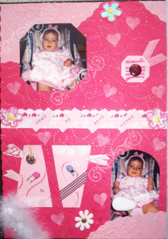 Tout de rose vêtue...