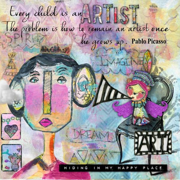 Tout enfant est un artiste.