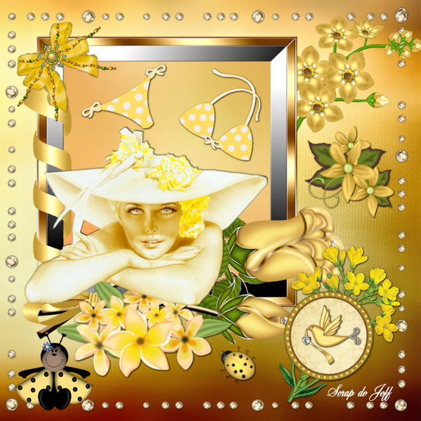 Toute de Jaune vêtue