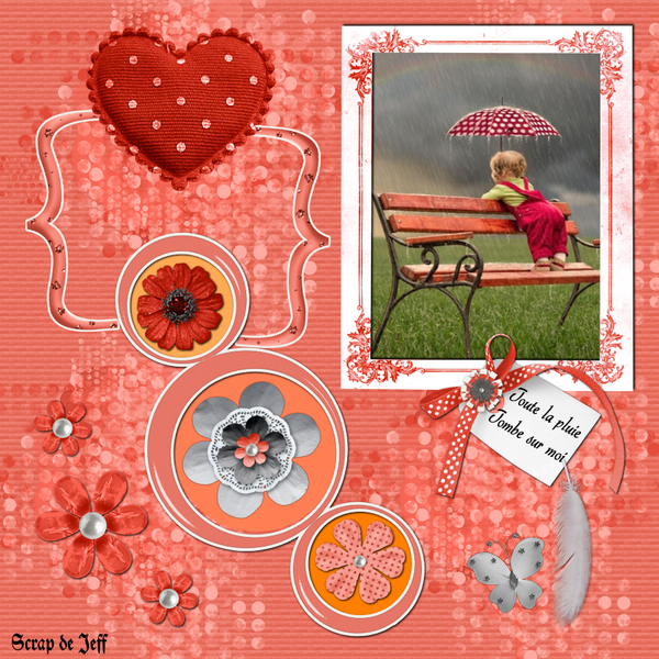 Toute la pluie tombe sur moi.