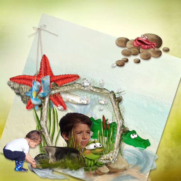 trankility of nature de tifscrap