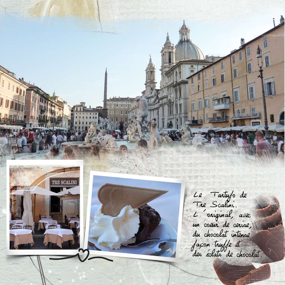 Tre Scalini - Piazza navona