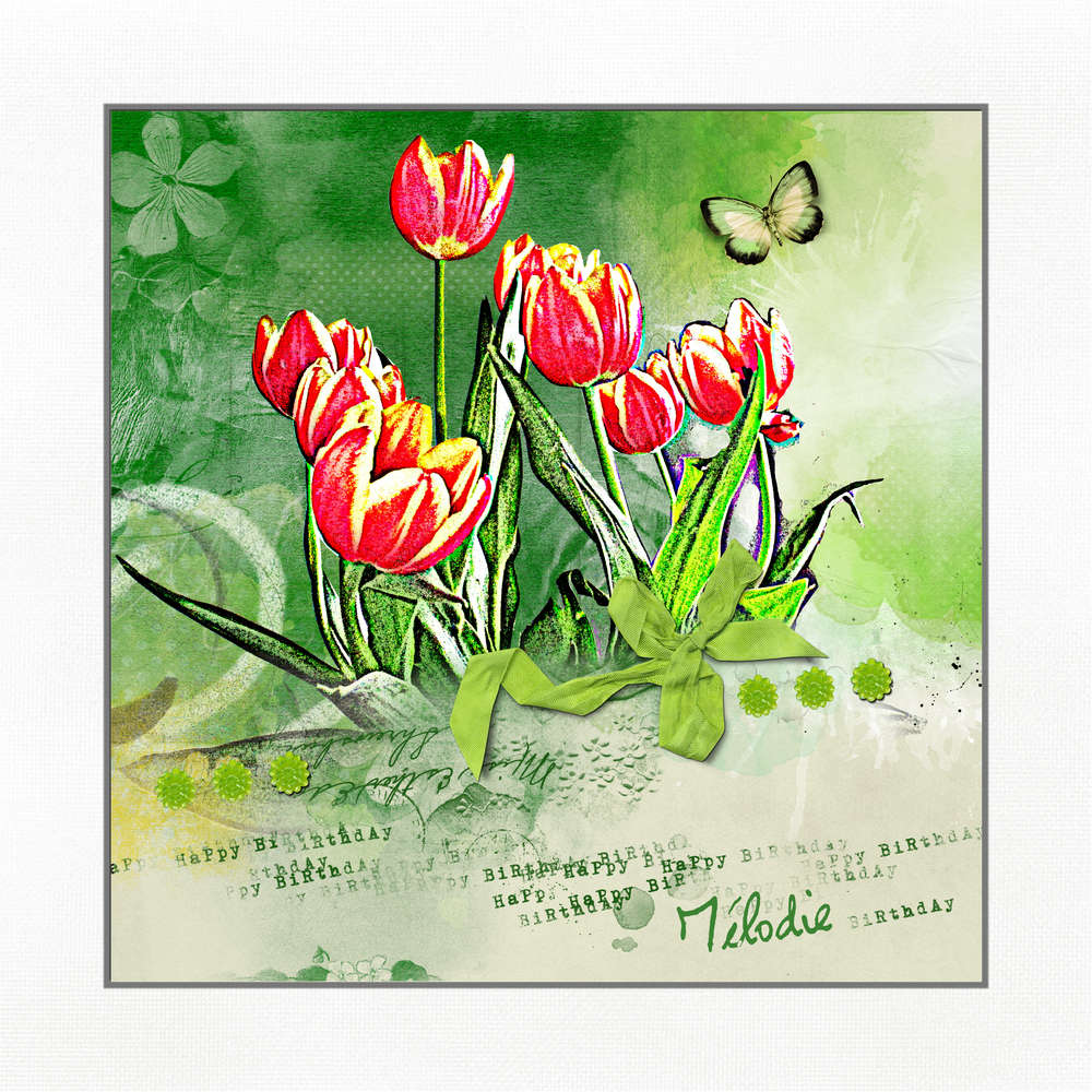 Très bon anniversaire Mélodie