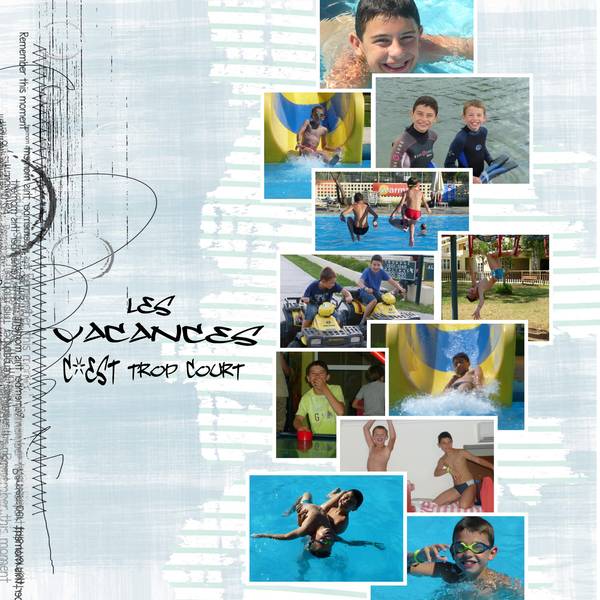 Trop court les vacances