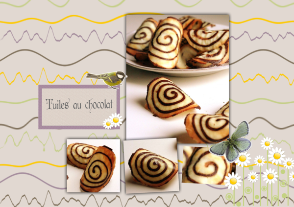 tuiles au chocolat