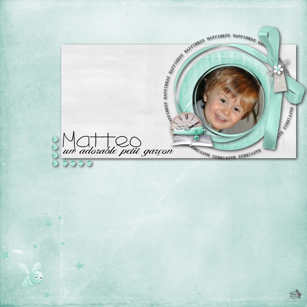 Un adorable petit garçon...