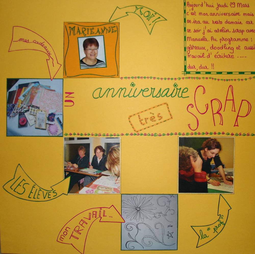 Un anniversaire très scrap