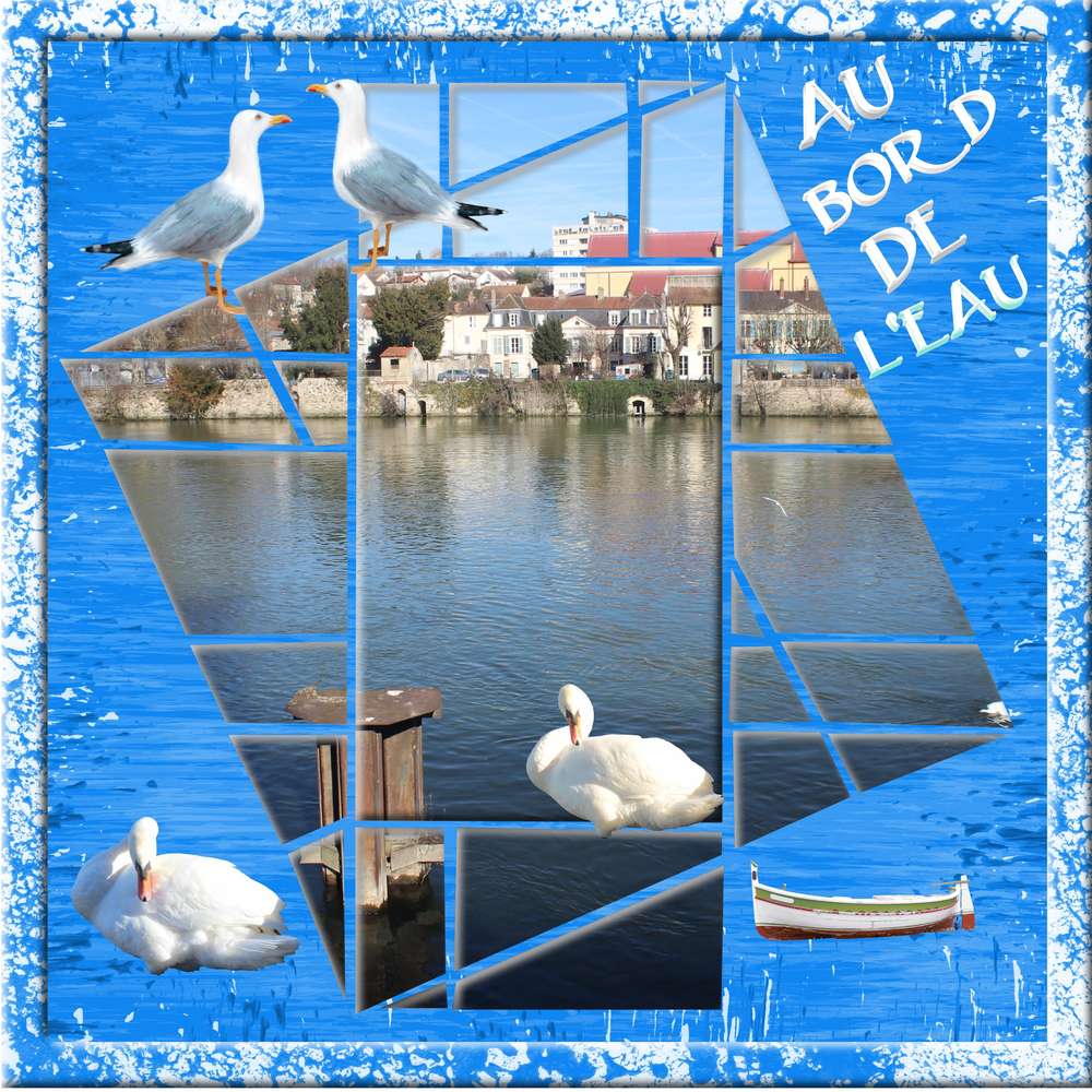 un balade au bord de l'eau