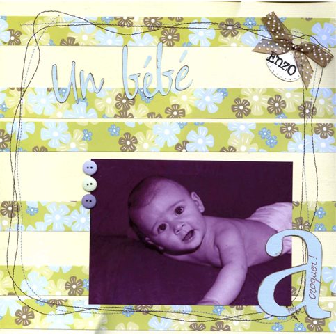 Un bébé à croquer