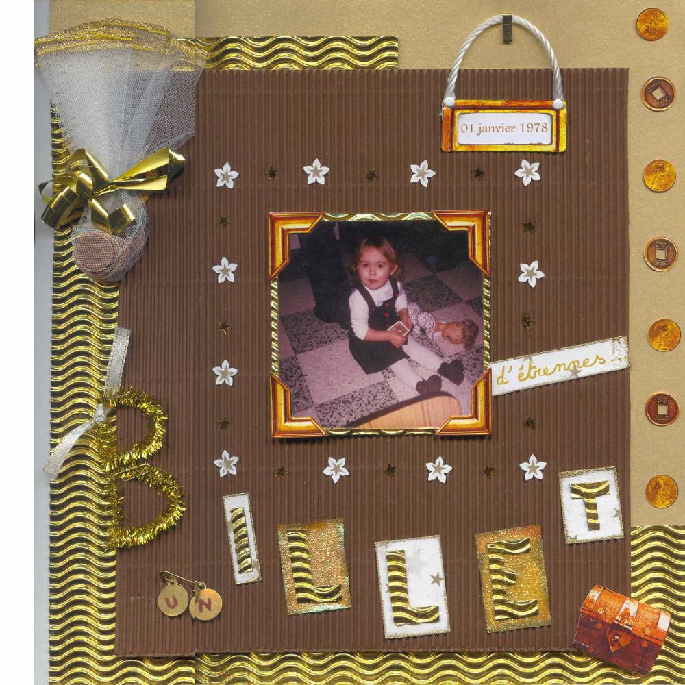 un billet d'étrennes