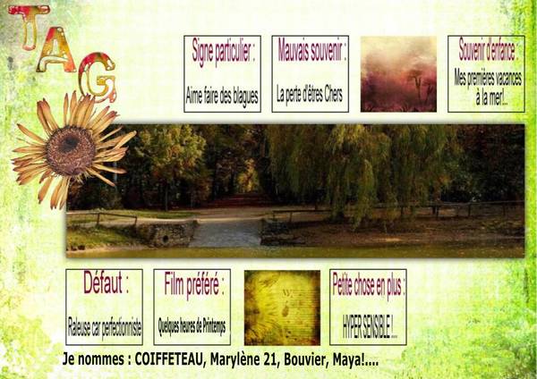 un défis ancien remis d'actualité avec de nelles personnes tagées