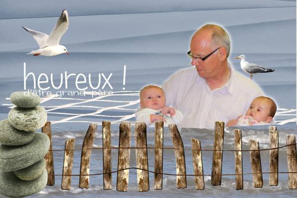 Un grand père heureux