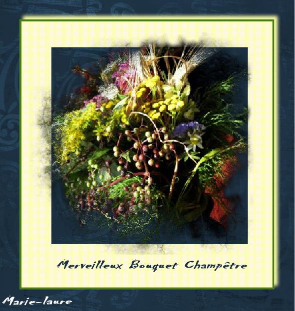 Un joli bouquet champêtre