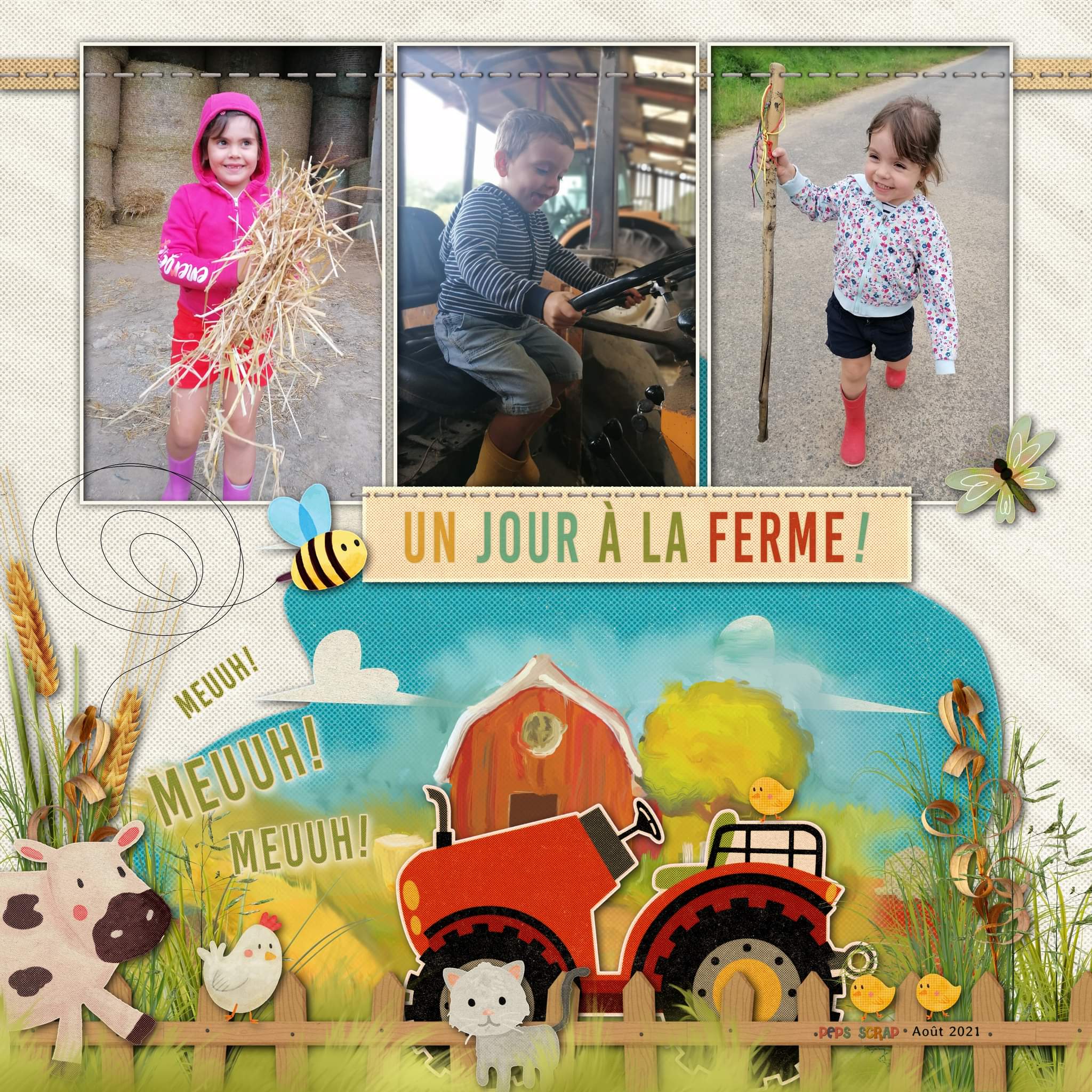 Un jour à la ferme