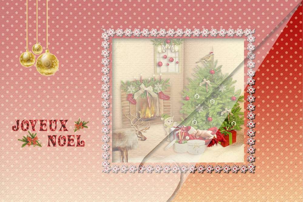 Un joyeux noël 2016 page cornée