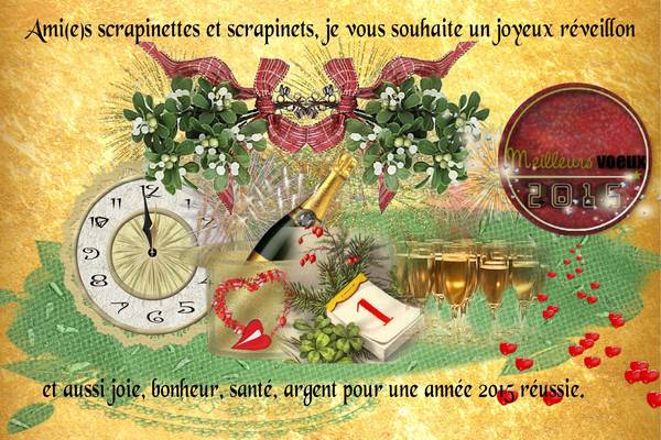 Un joyeux réveillon  et bonne année 2015