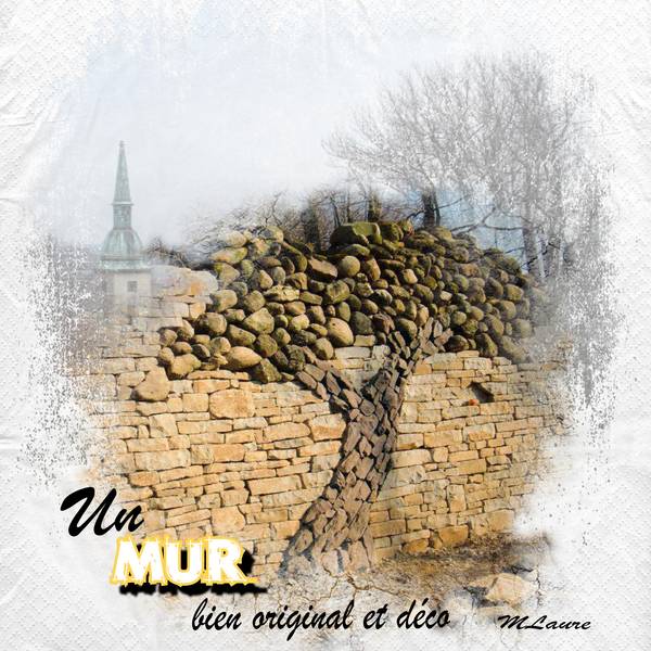 Un mur bien original