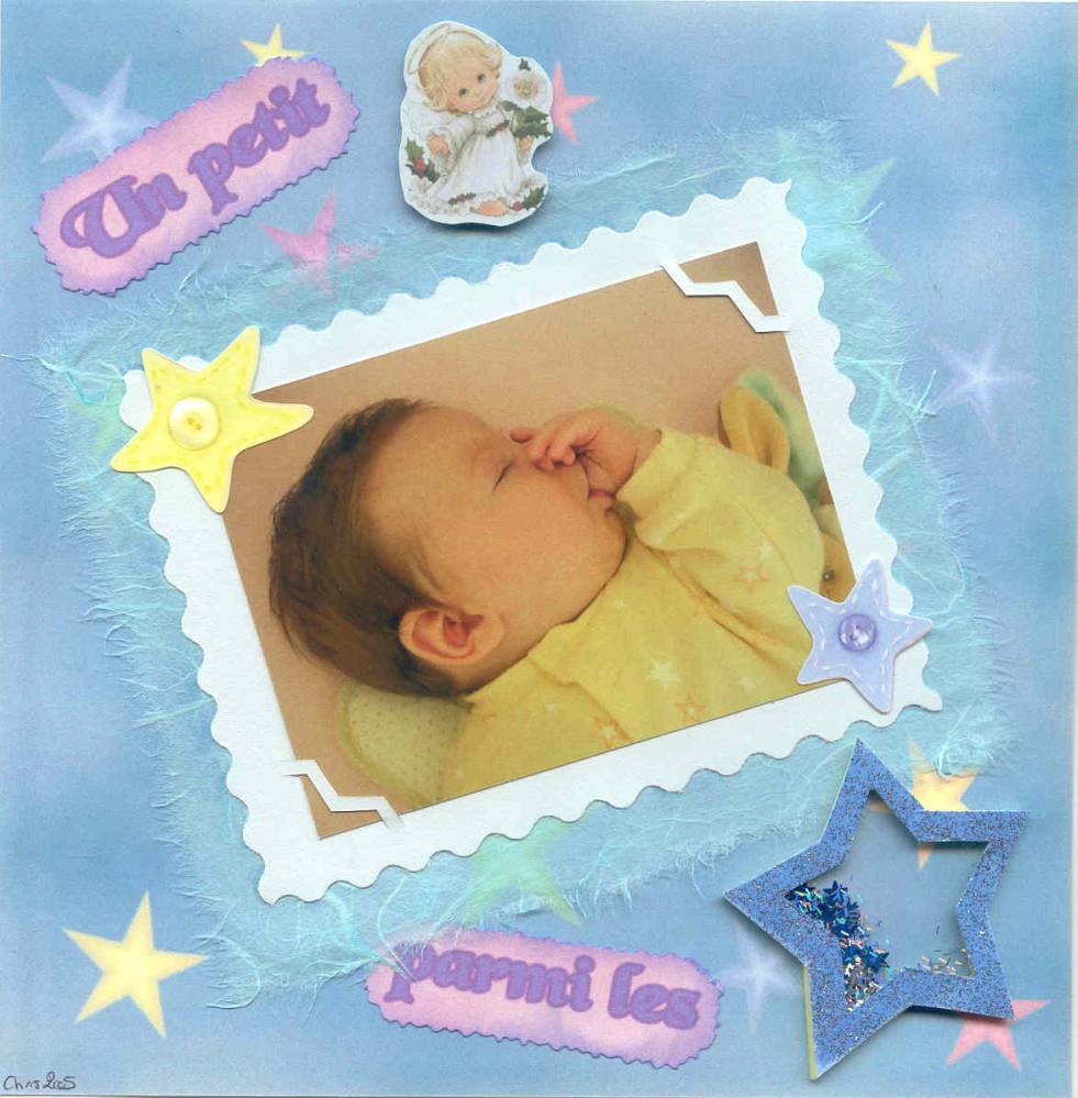 Un petit ange parmi les étoiles