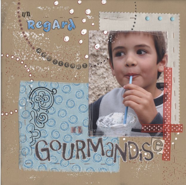 Un regard pétillant de gourmandise